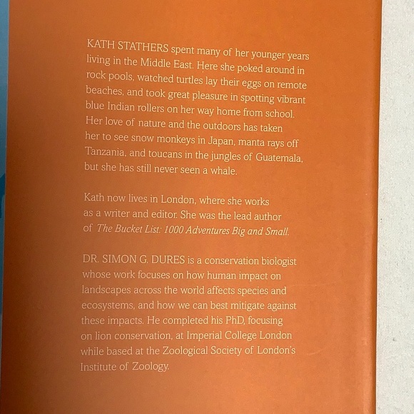 The Bucket List Wild Book By Kathryn Stathers Travel Nature Animals - Picture 4 of 16